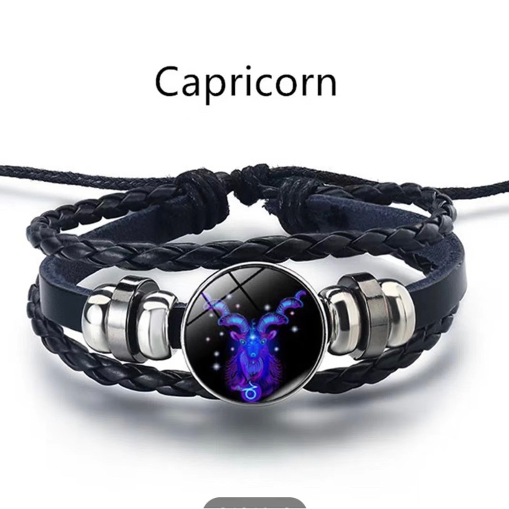 Capricorn Zodiac Charm Bracelet New